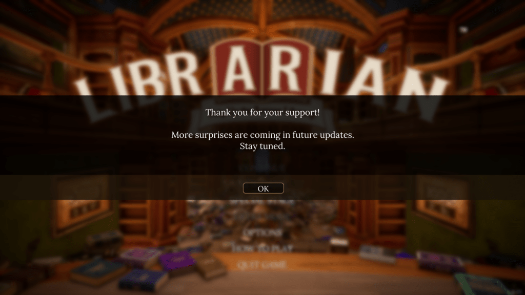 Librarian: Tidy Up the Arcane Library!