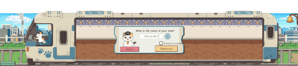 J'ai appelé mon train : Chat va vite !