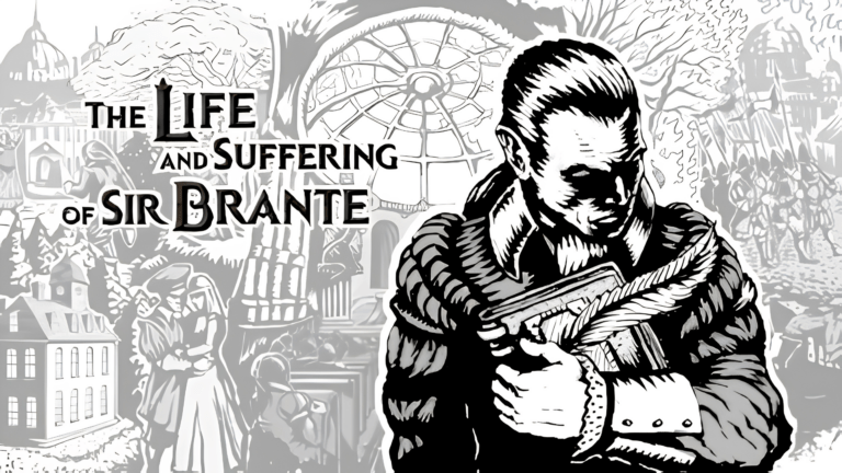 Sir Brante adulte, et la capitale de l'Empire en arrière-plan