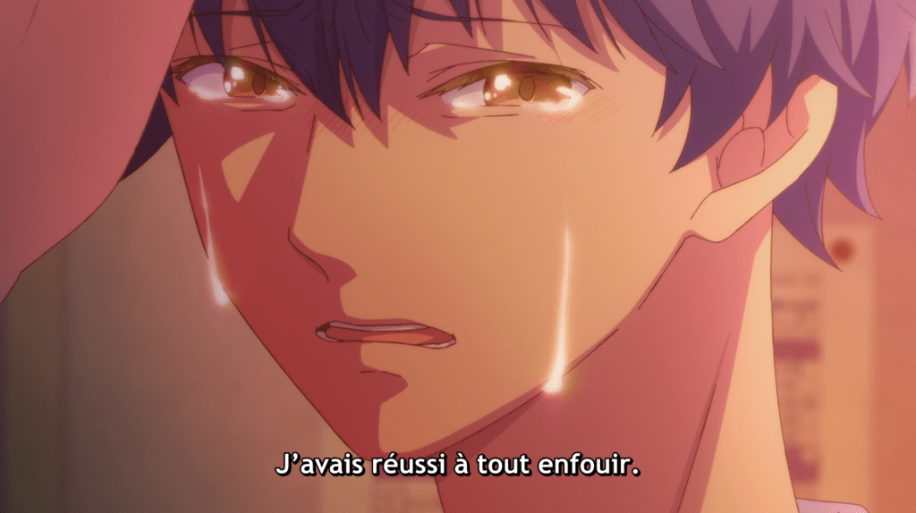 Kizuki montre sa douleur