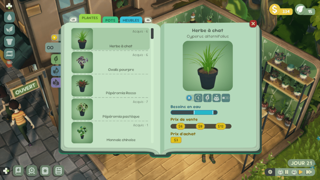 Boutique plantes