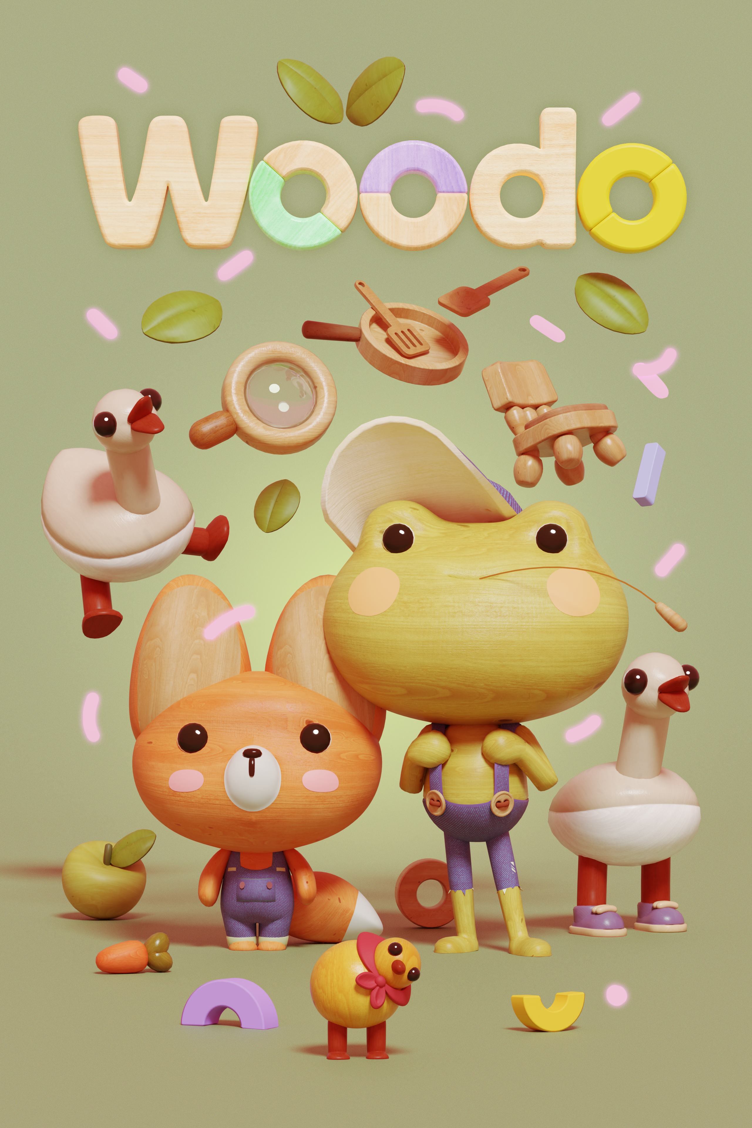 Kotales - Woodo - bannière promotionnelle verticale