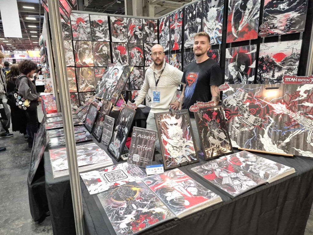 Grim Artist stand